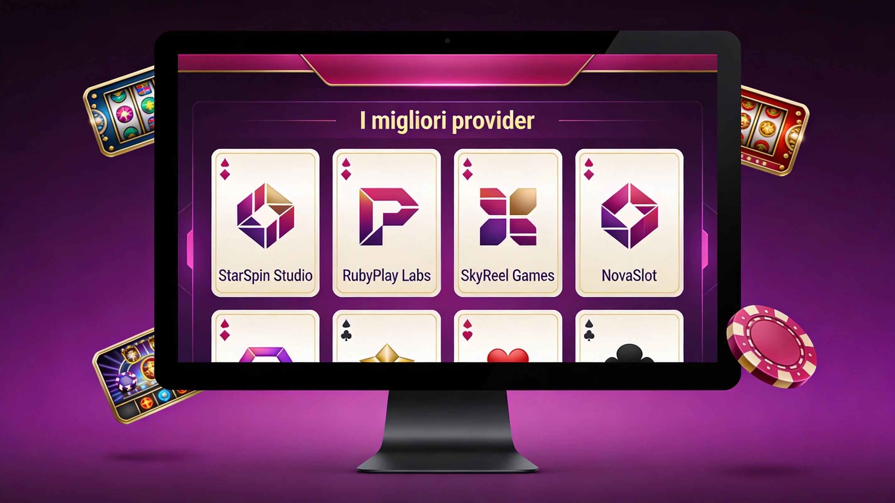 Provider di giochi top su Malina Casino